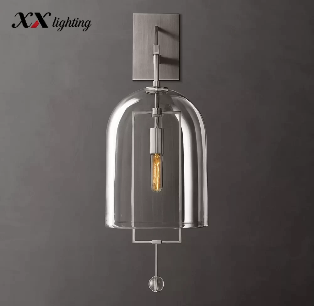 Fulcrum Sconce 6½″ - 10″, Satin Nickel