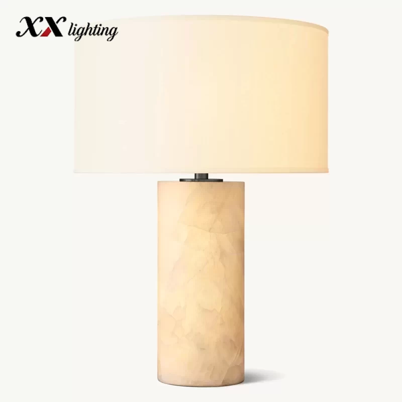 Rivage Lisse Table Lamp 6″ - 6″, Polished Nickel