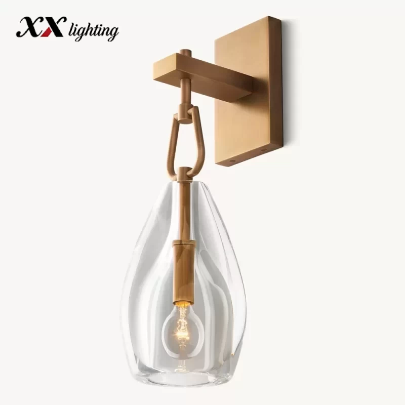 Botanist Flute Sconce 5¾″ - 5¾″, Satin Nickel