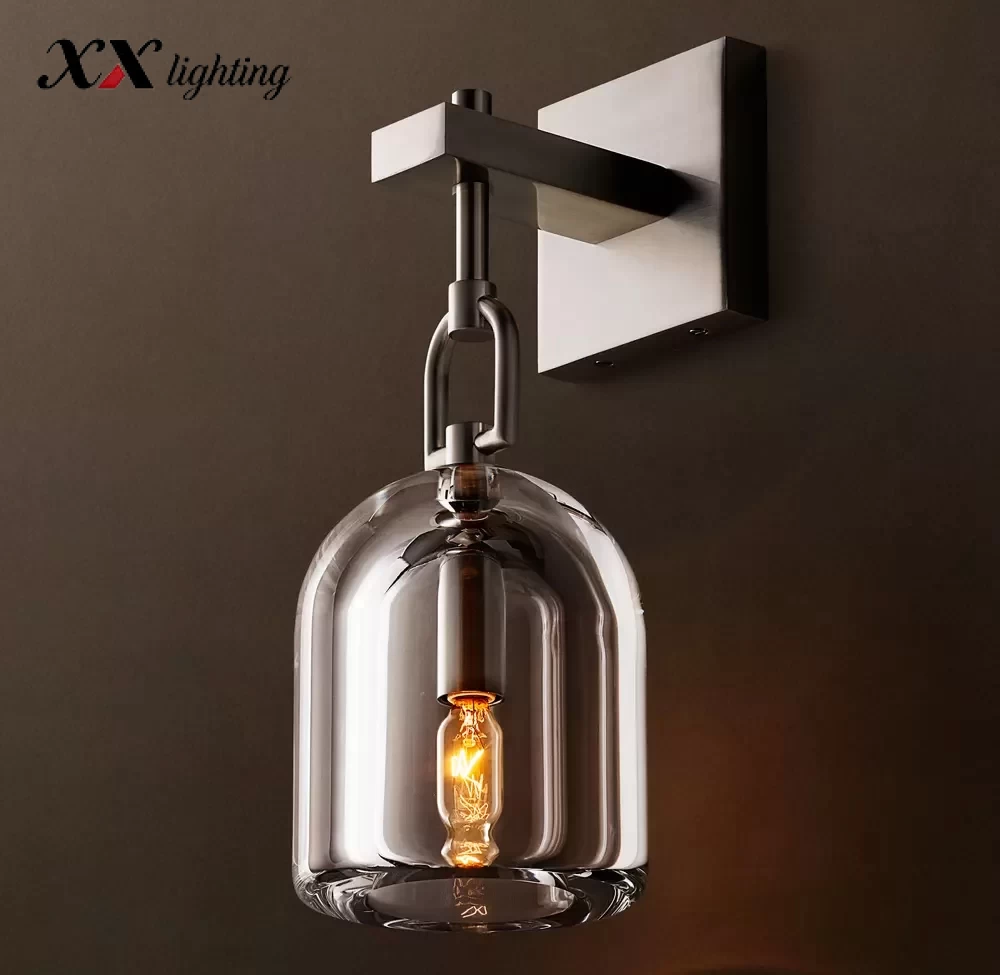 Botanist Cloche Sconce 5¼″ - 5¼″, Satin Nickel