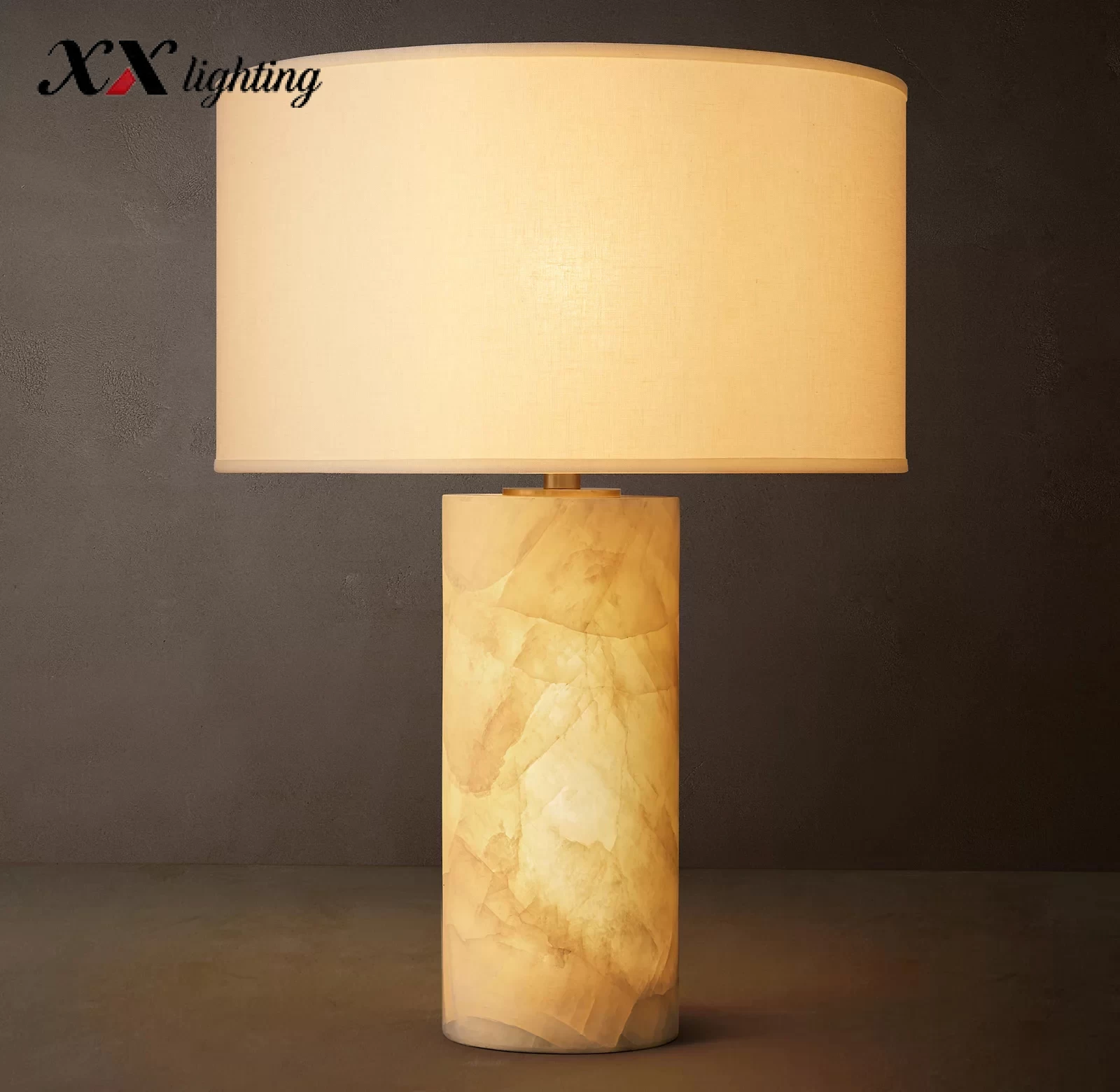 Rivage Lisse Table Lamp 6″ - 6″, Polished Nickel