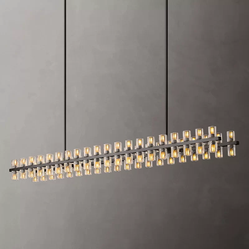 Led Rectangular Chandelier 48″ - 72"