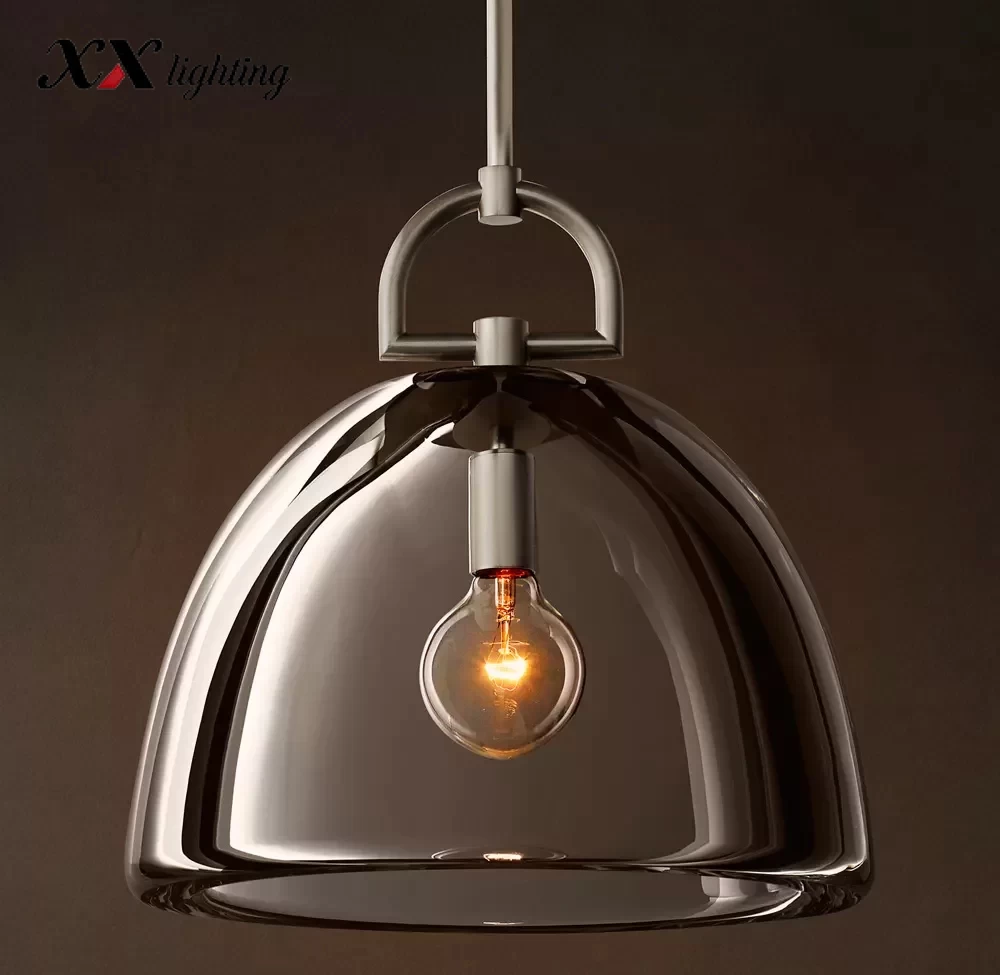 Botanist Dome Pendant 7″ - 11″, Satin Nickel