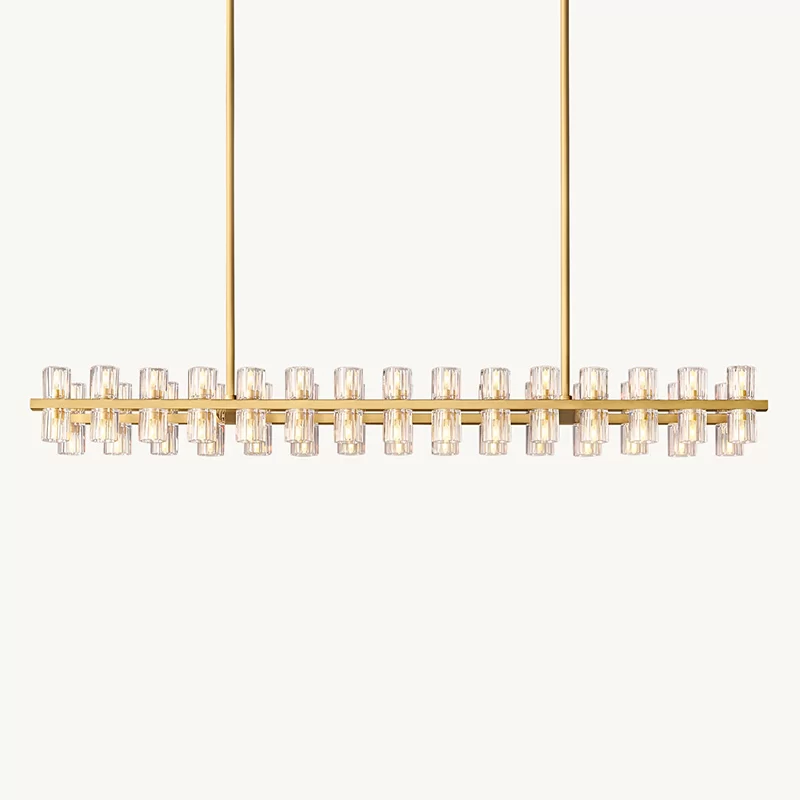 Led Rectangular Chandelier 48″ - 54"