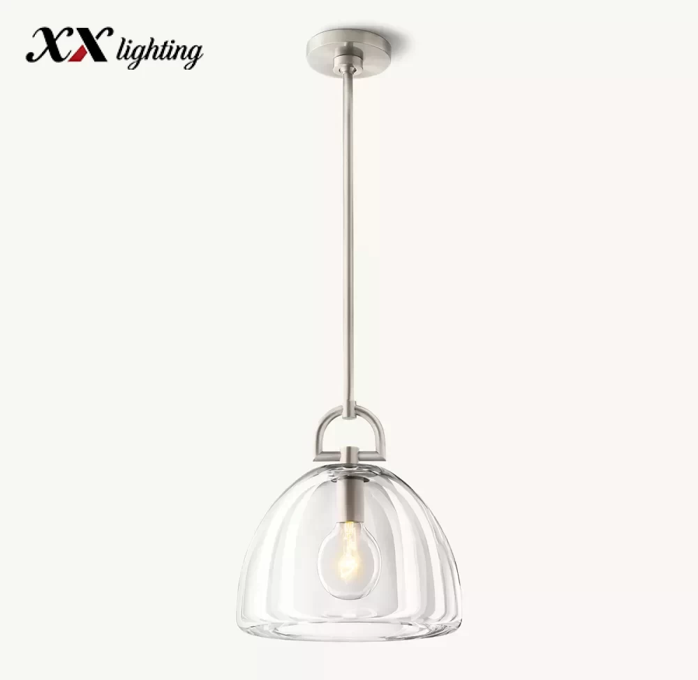 Botanist Dome Pendant 7″ - 7″, Satin Nickel