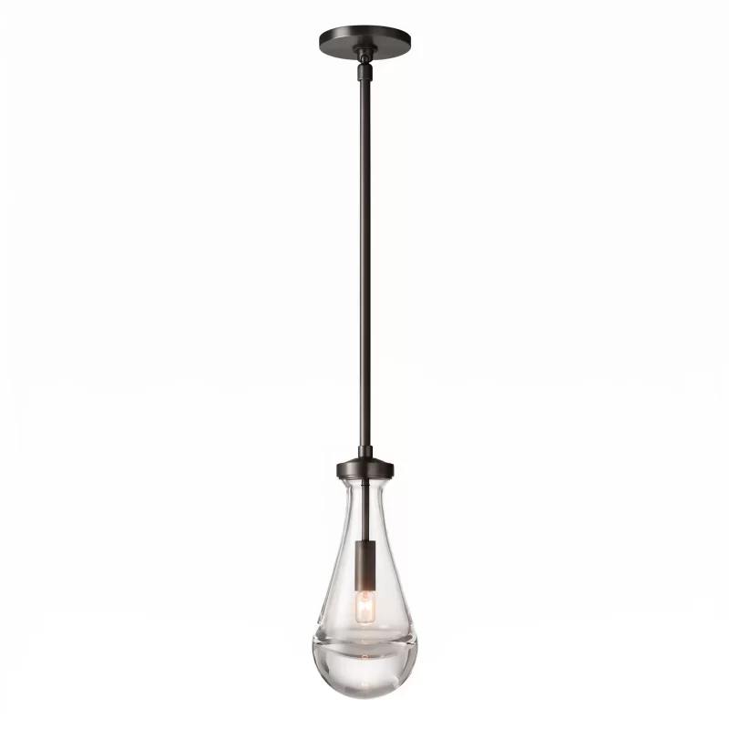 Modern Crystal Teardrop Chandelier | Ceiling-Mounted Light - Vintage Brass