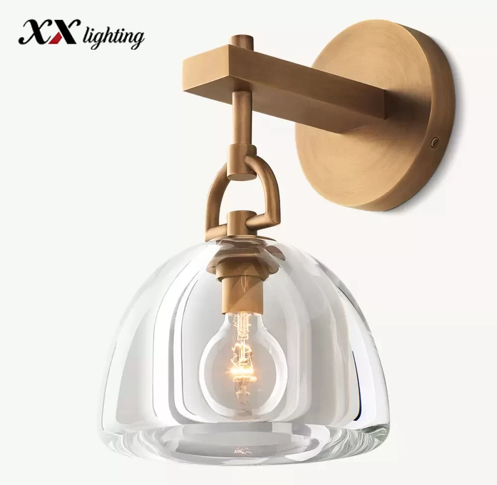 Botanist Dome Sconce 7″ - 7″, Satin Nickel