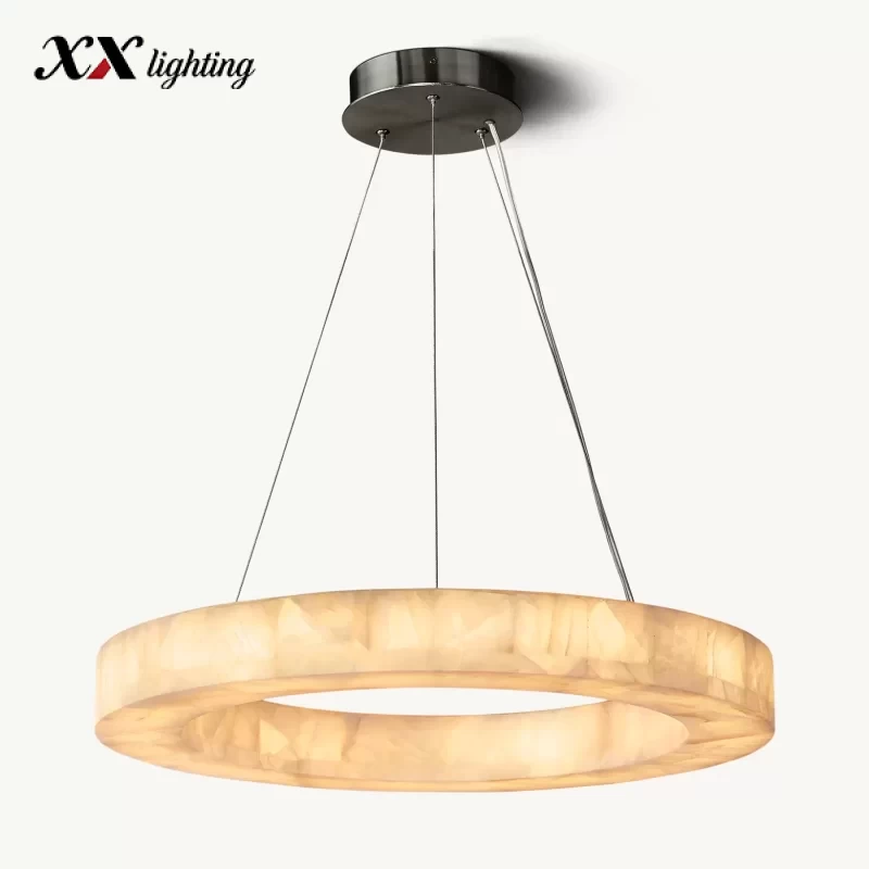 Rivage Lisse Table Lamp 30¼″ - 30¼″, Satin Nickel
