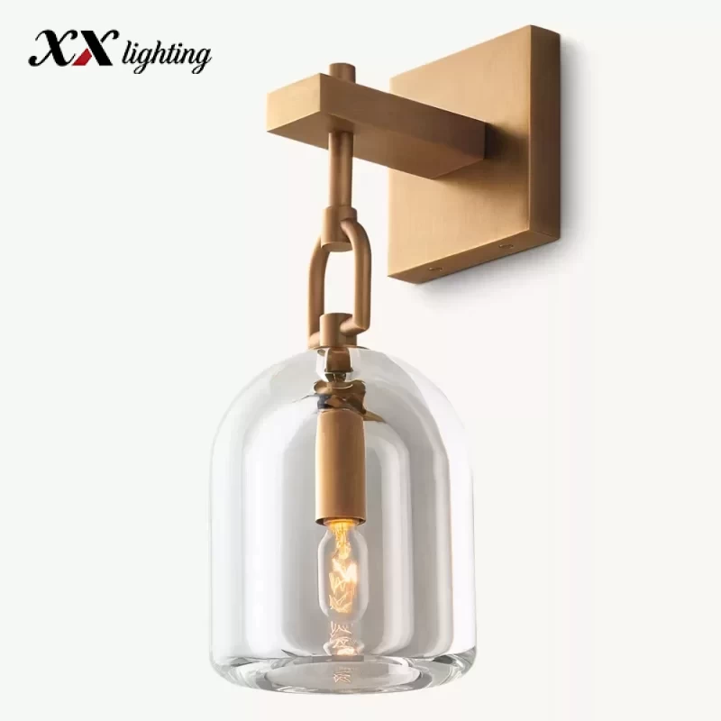 Botanist Cloche Sconce 5¼″ - 5¼″, Satin Nickel