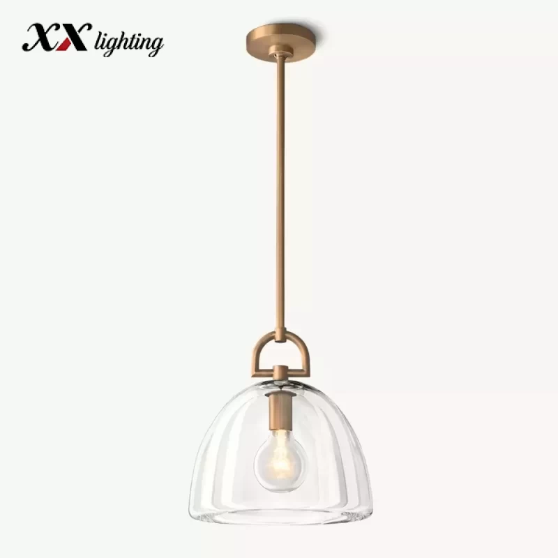 Botanist Dome Pendant 7″ - 7″, Satin Nickel
