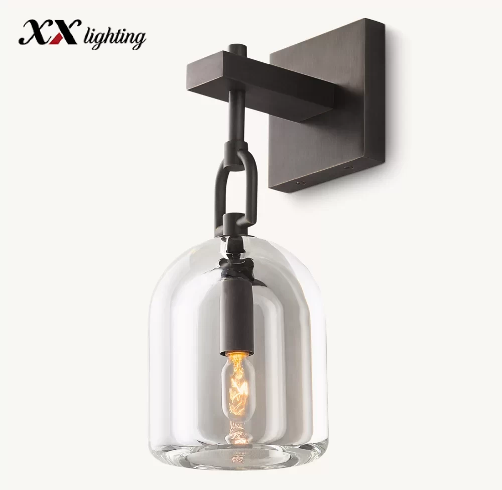 Botanist Cloche Sconce 5¼″ - 5¼″, Satin Nickel