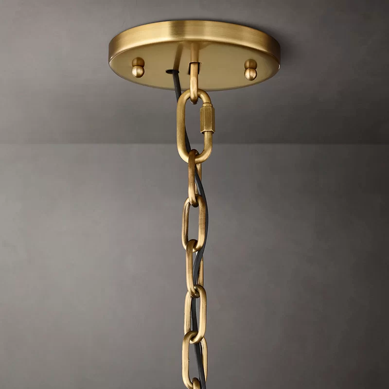 Crystal Round Chandelier 19″ - 58½″