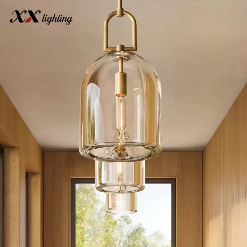 Botanist Cloche Pendant 5″ - 10″, Satin Nickel