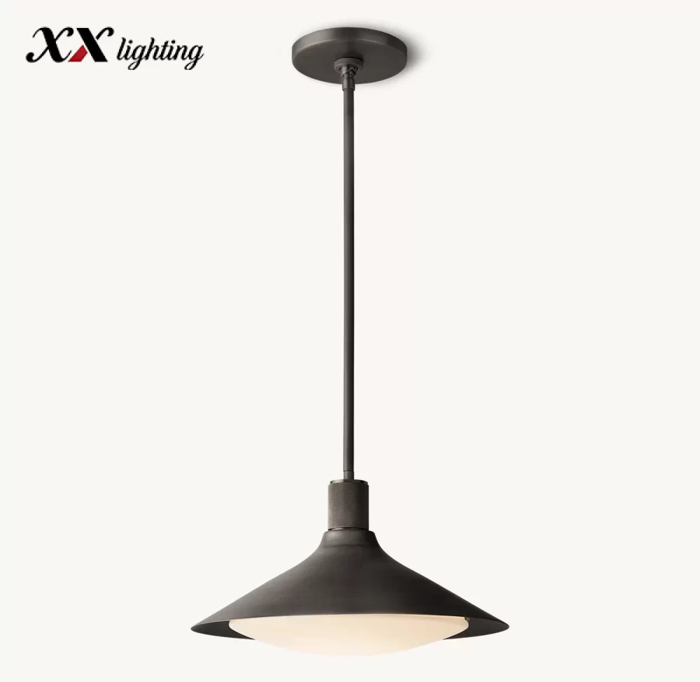 Kennan Tapered Pendant 14″ - 14″, Lacquered Burnished Brass