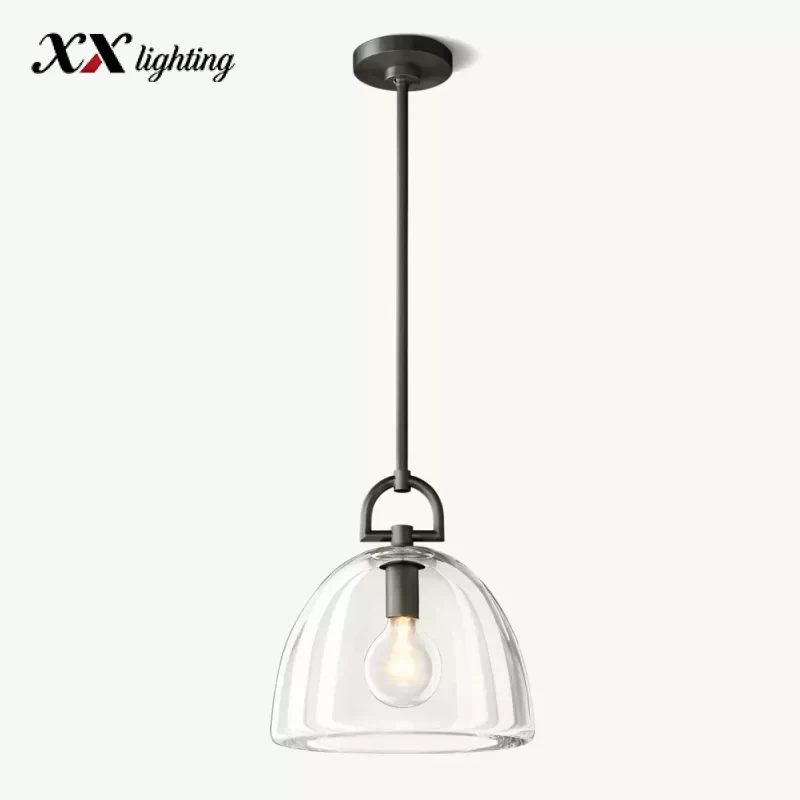 Botanist Dome Pendant 7″ - 7″, Satin Nickel