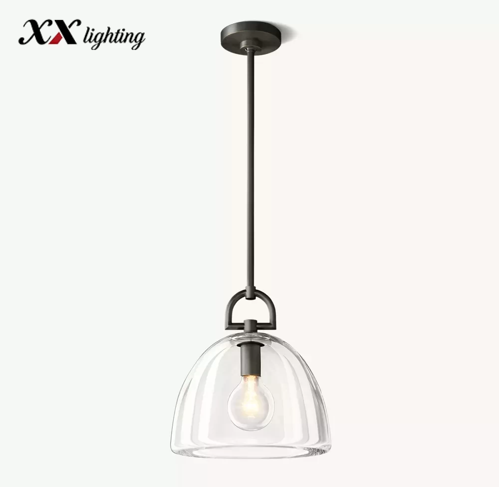 Botanist Dome Pendant 7″ - 7″, Satin Nickel