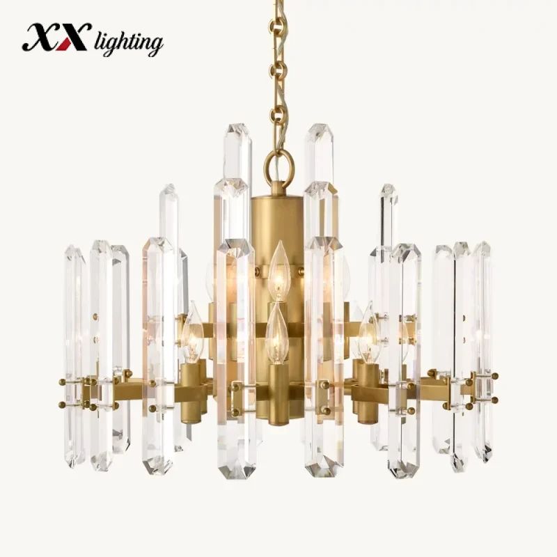 Bonnington Round Chandelier - 24¼", Polished Nickel