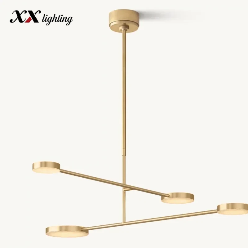 Alexander Mobile Chandelier 36 inch - 36″, Polished Nickel