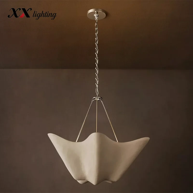 Arceneaux Pendant Light - 36½″, Polished Nickel
