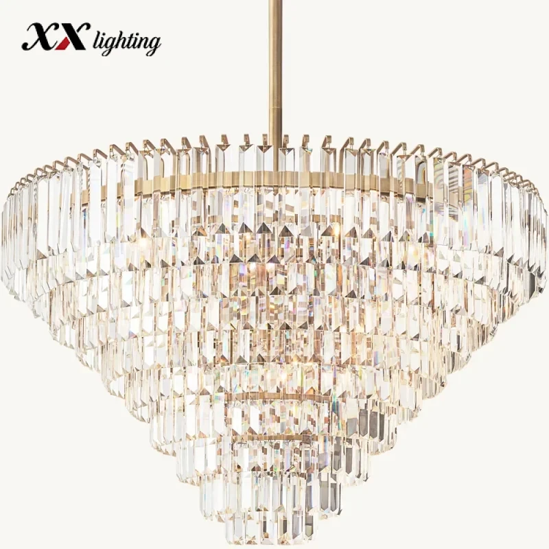 Mirabella - Large Crystal Pendant Light 32 inch