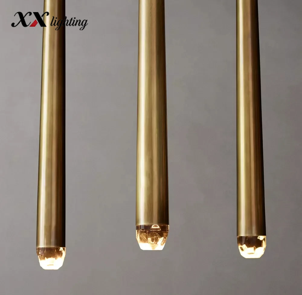 Aquitaine Linear Chandelier 72 inch - 72″, Polished Nickel