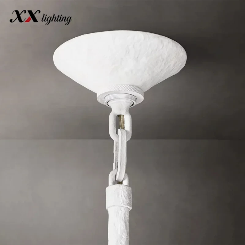 Pesaro Round Chandelier 36 inch - 36", White