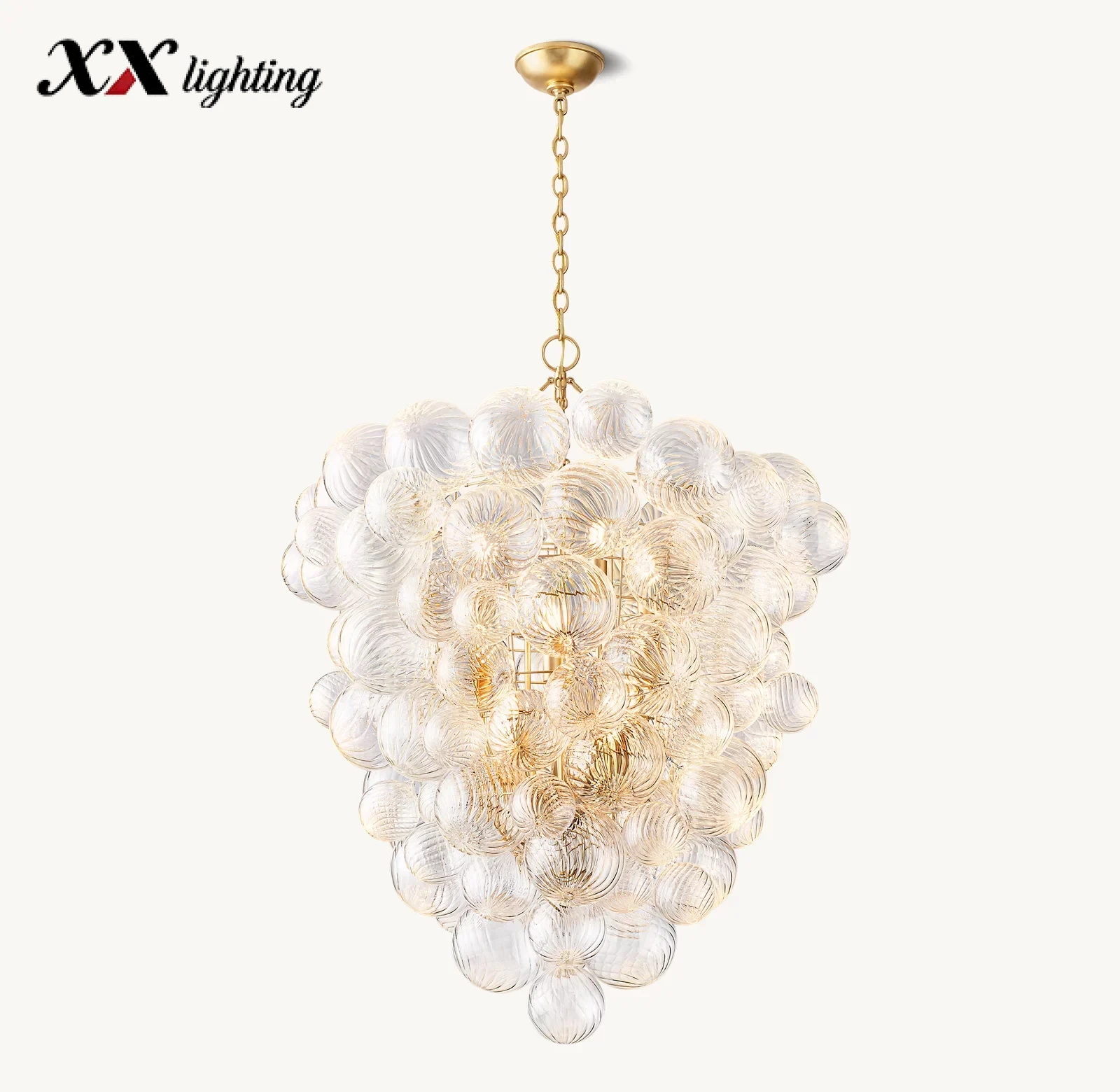 Talia Entry Chandelier - 36½″, Plaster
