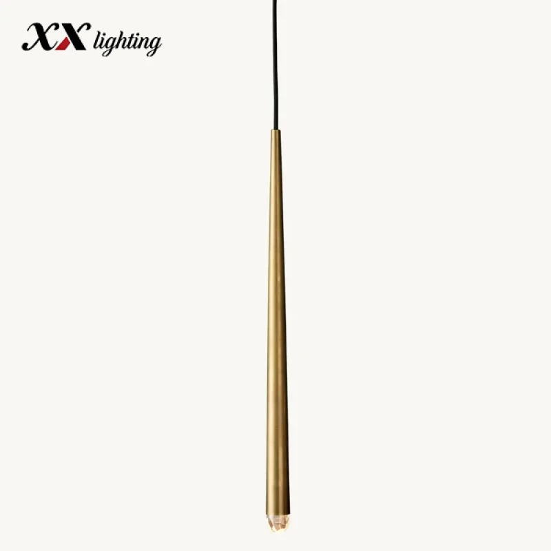 Aquitaine Pendant Light - 4½″, Polished Nickel