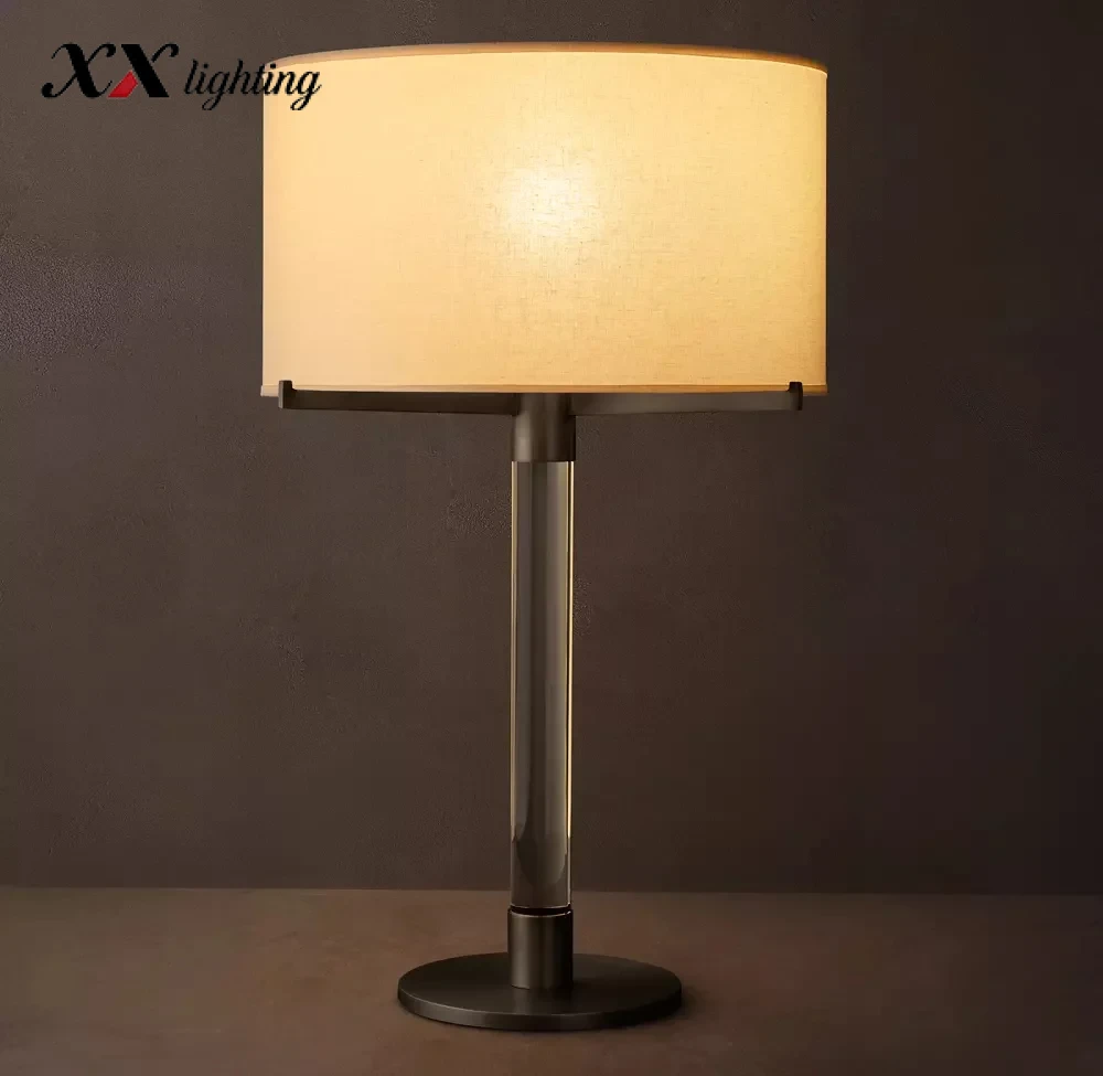 Truman Table Lamp 18 inch - 18″, Polished Nickel
