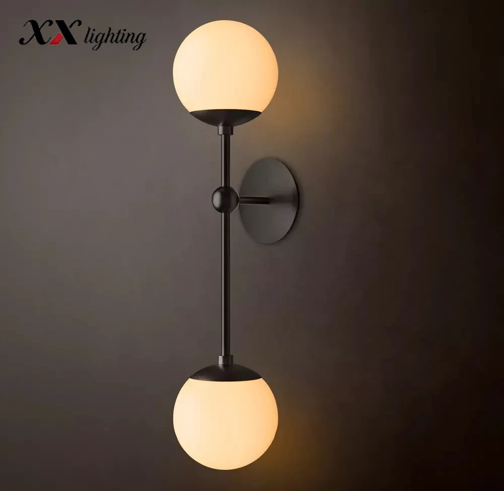 Cirque Double Sconce 6 inch - 6″, Lacquered Burnished Brass