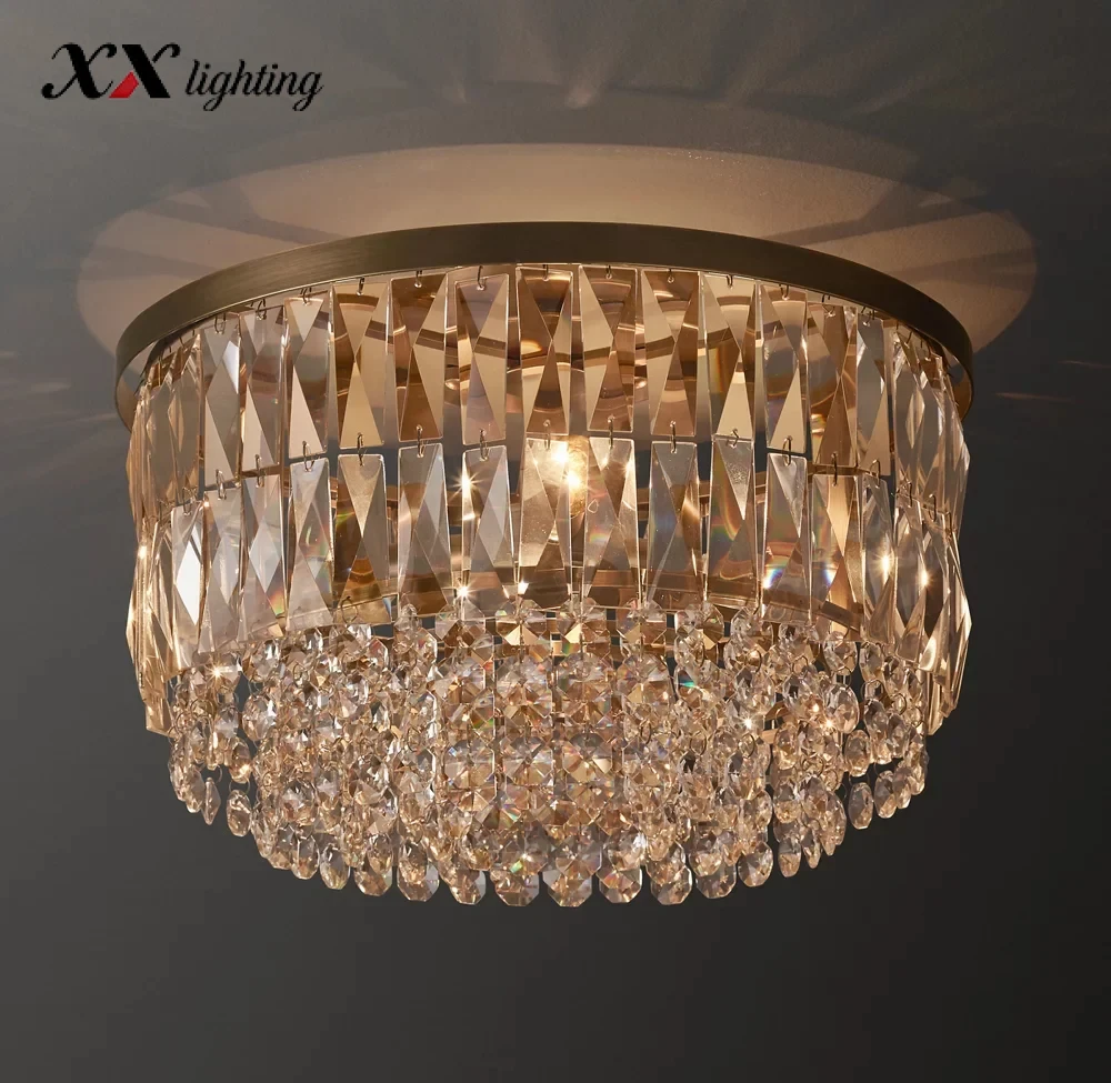 Portia - Crystal Ceiling Light 22 inch - Image 3
