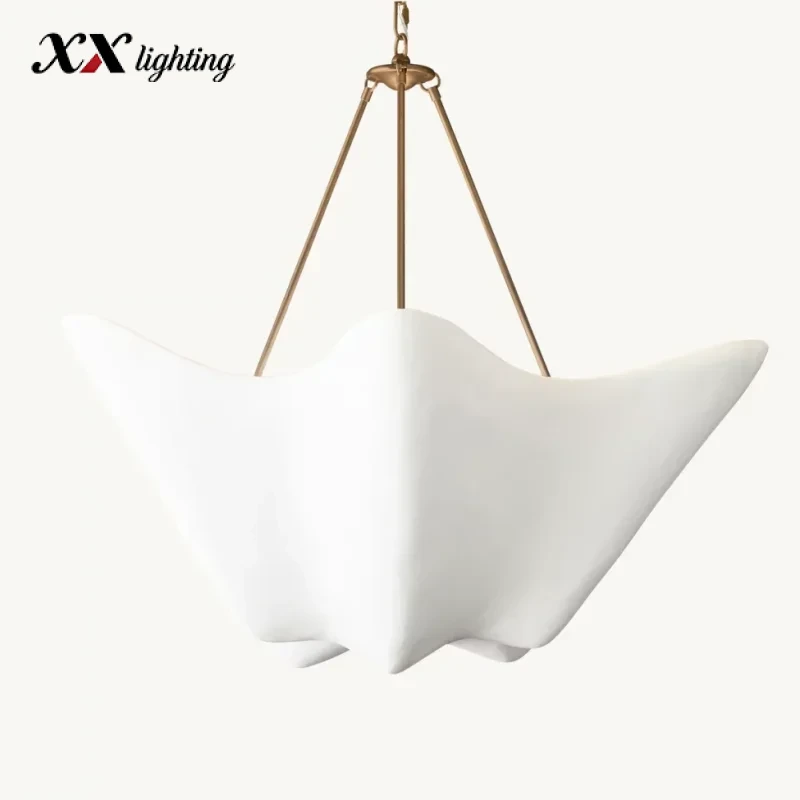 Arceneaux Pendant Light - 36½″, Polished Nickel