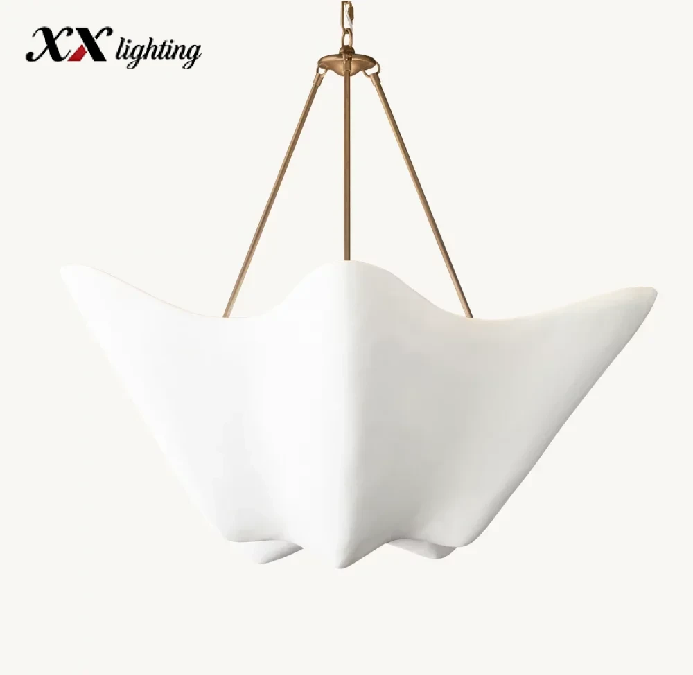 Arceneaux Pendant Light - 36½″, Polished Nickel