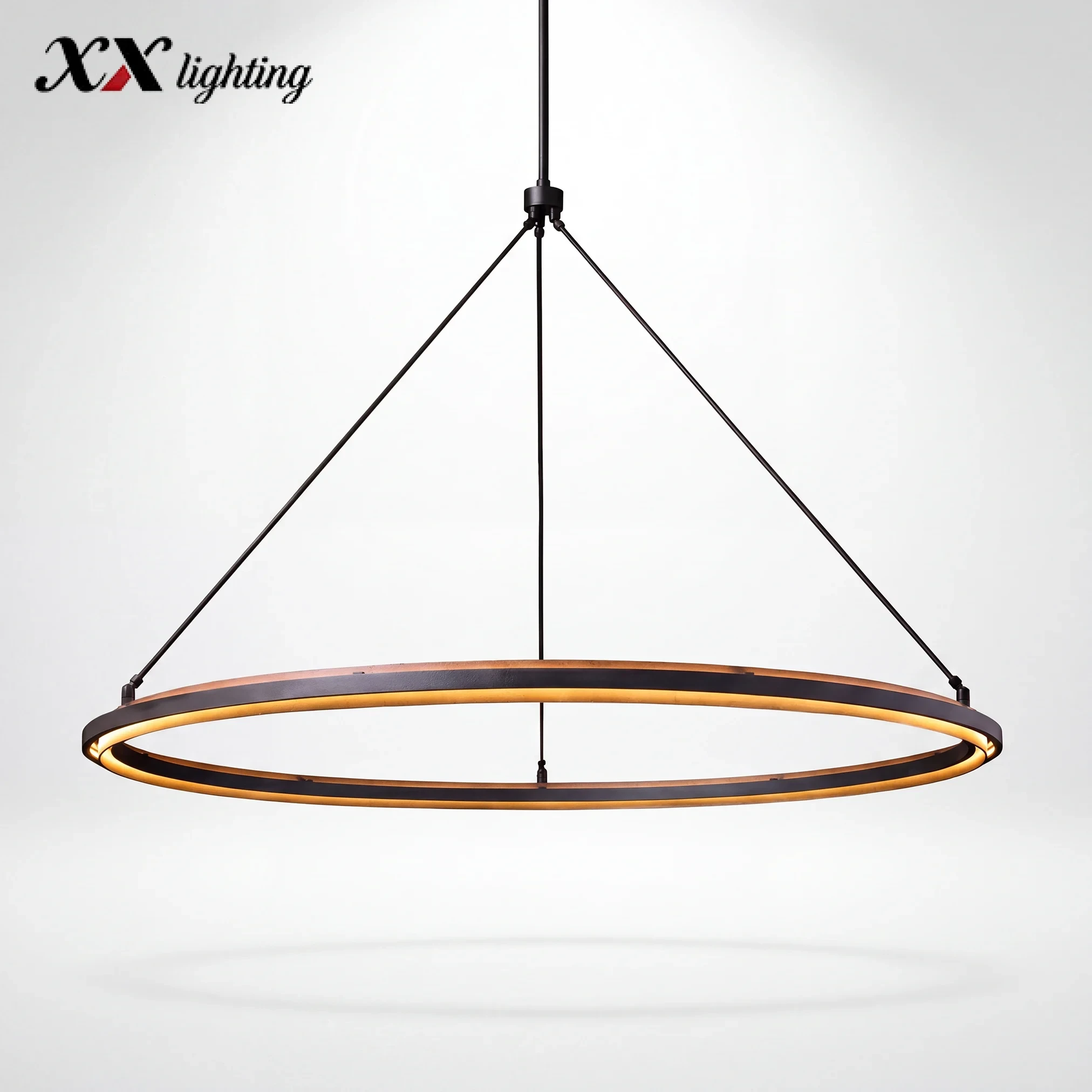 Peralta Round Chandelier 36 inch - 60", Forged Iron