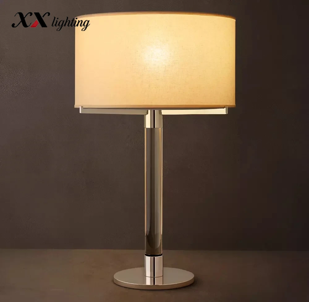 Truman Table Lamp 18 inch - 18″, Polished Nickel