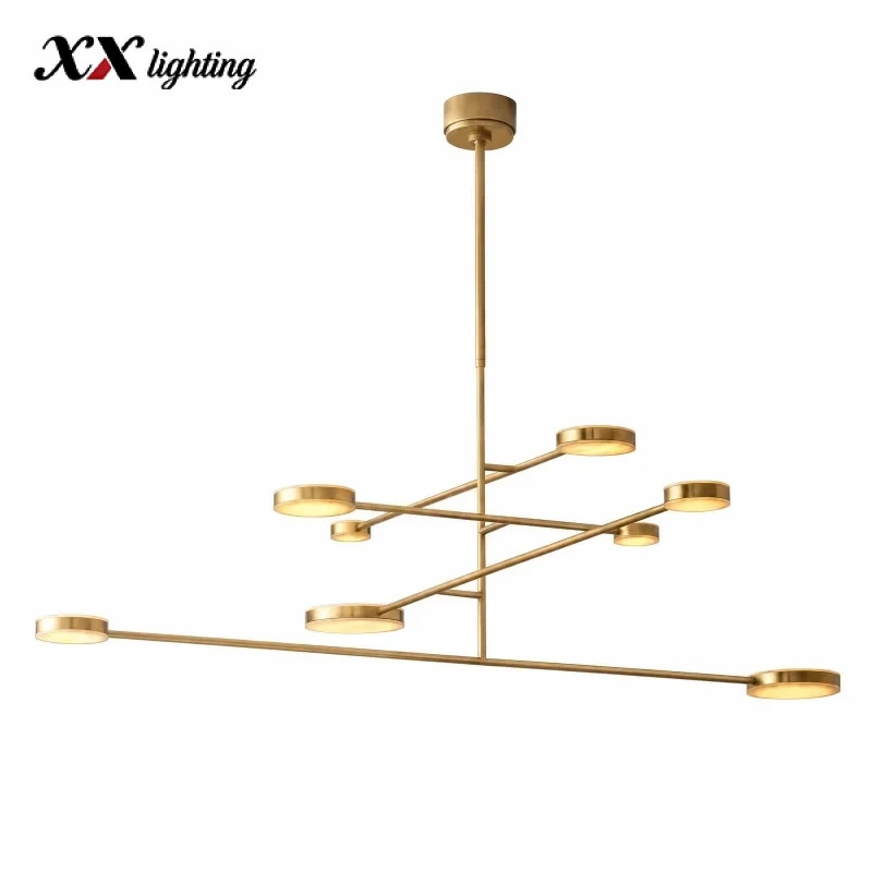 Alexander Mobile Chandelier 36 inch - 60″, Polished Nickel