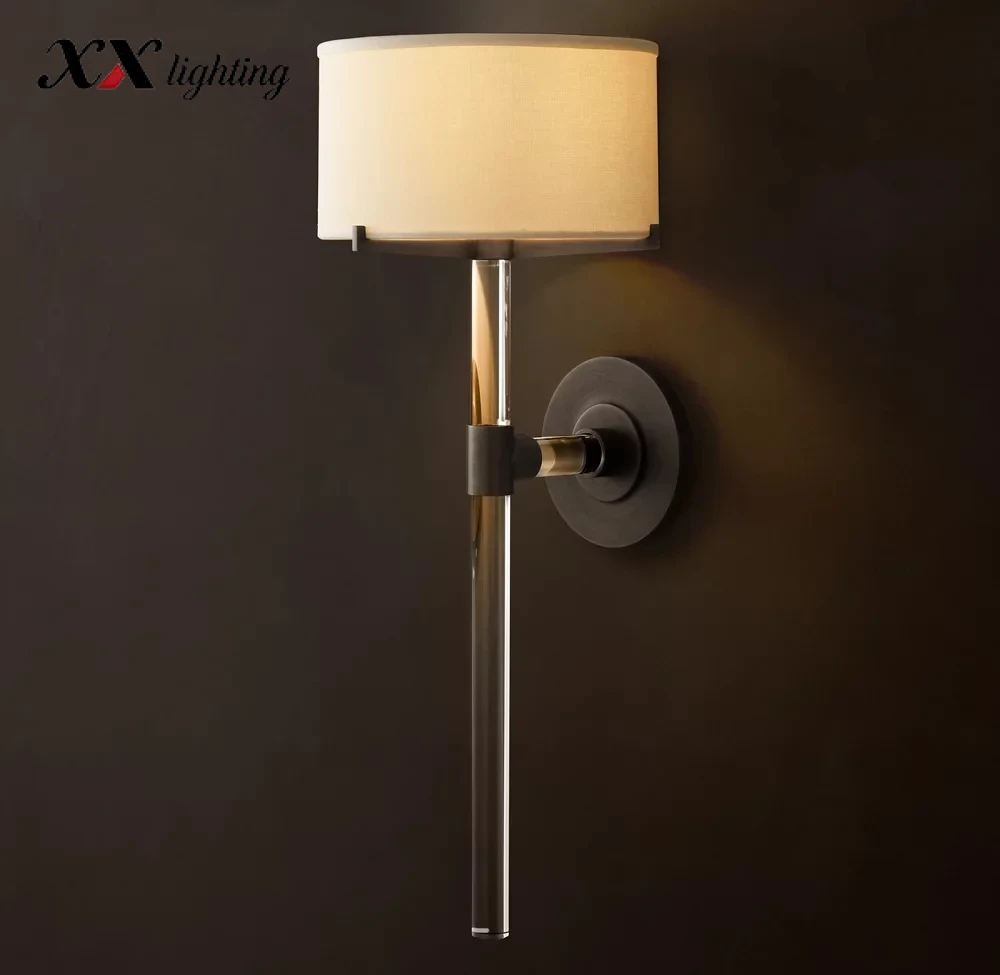Truman Grand Sconce - 7¾″, Polished Nickel