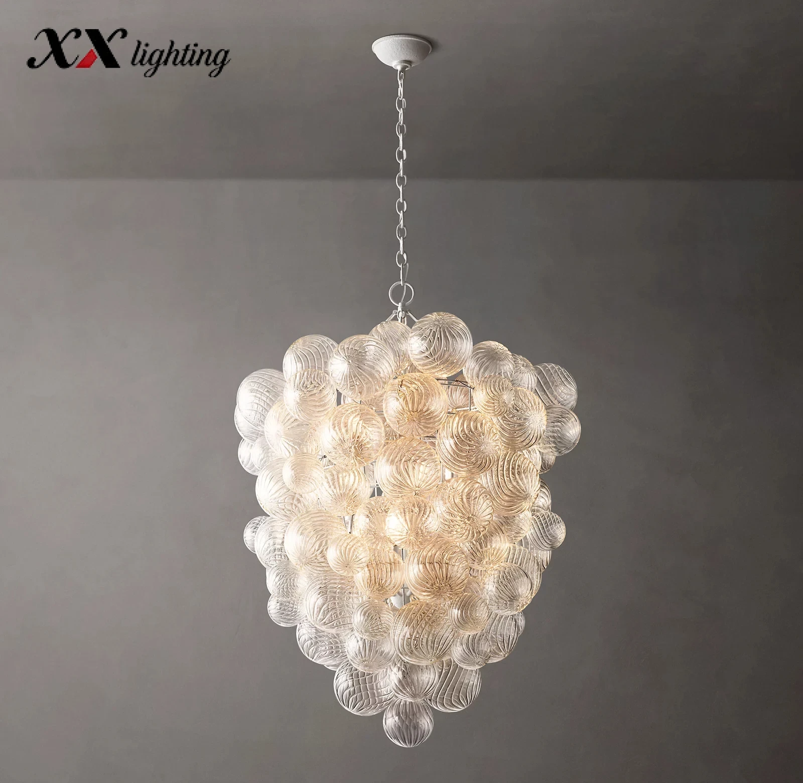 Talia Entry Chandelier - 36½″, Plaster