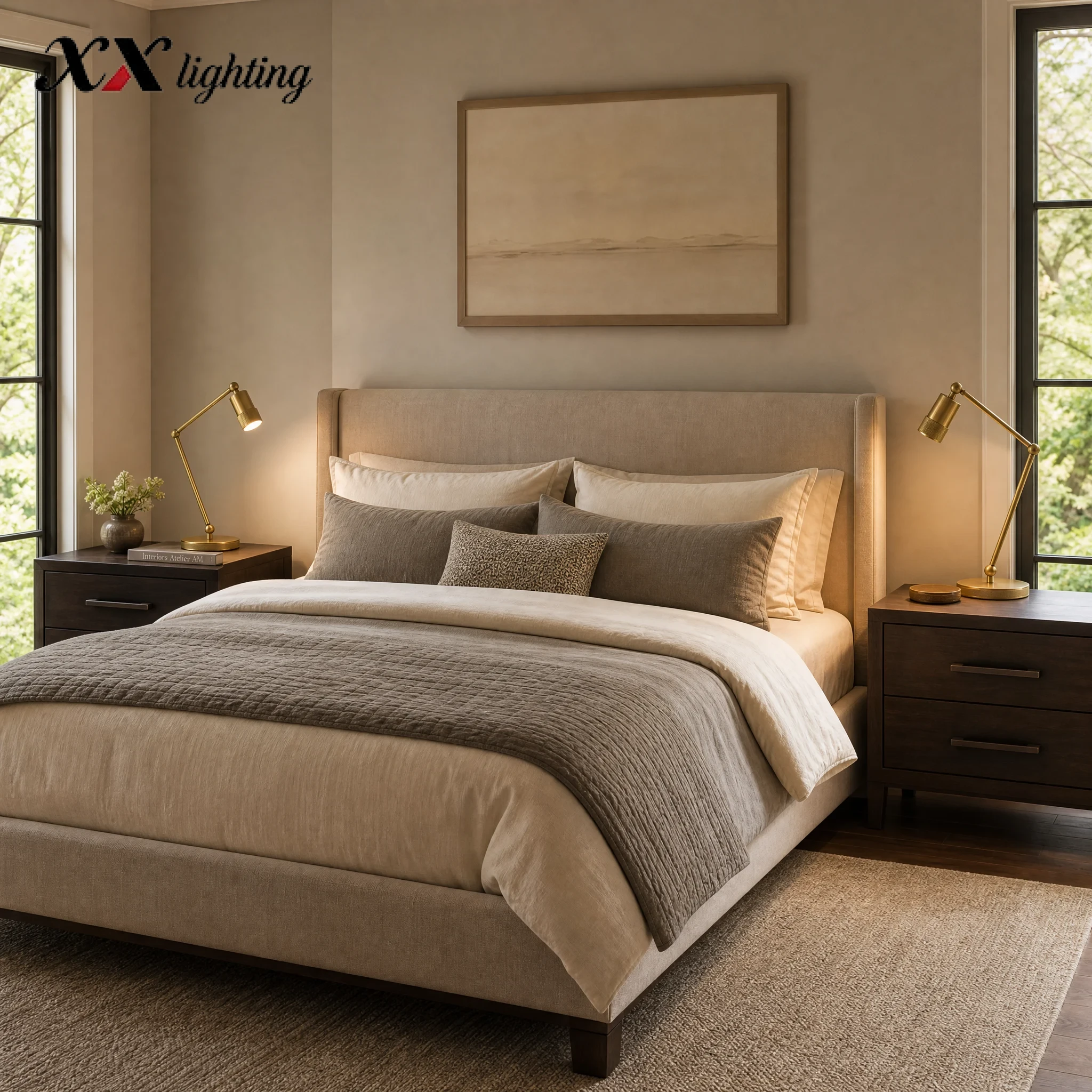 Utilitaire Metal Shade Floor Lamp - 9¾″, Polished Nickel