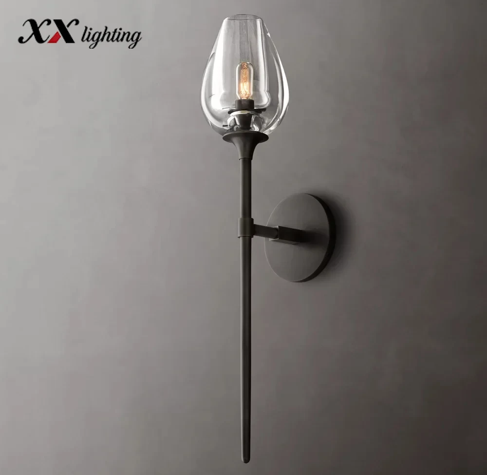 Tulip Grand Sconce 5 inch - 5″, Satin Nickel