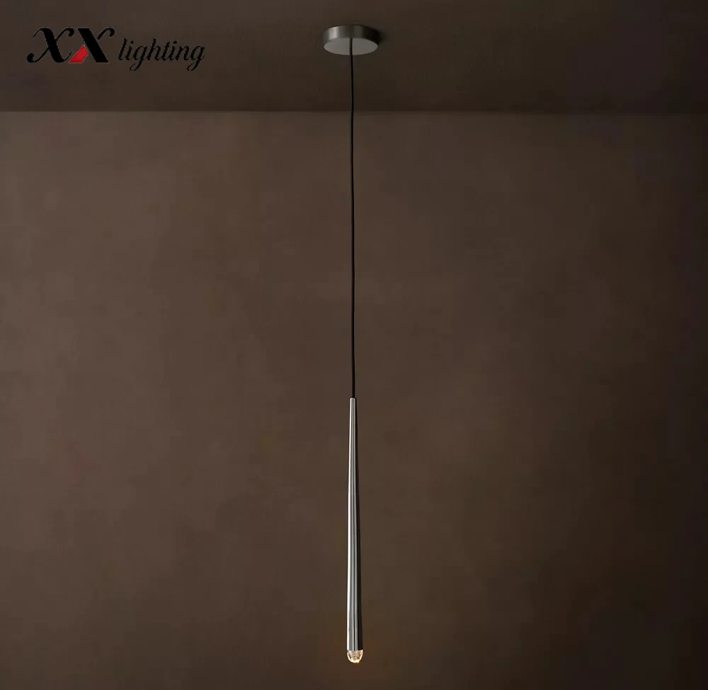 Aquitaine Pendant Light - 4½″, Polished Nickel