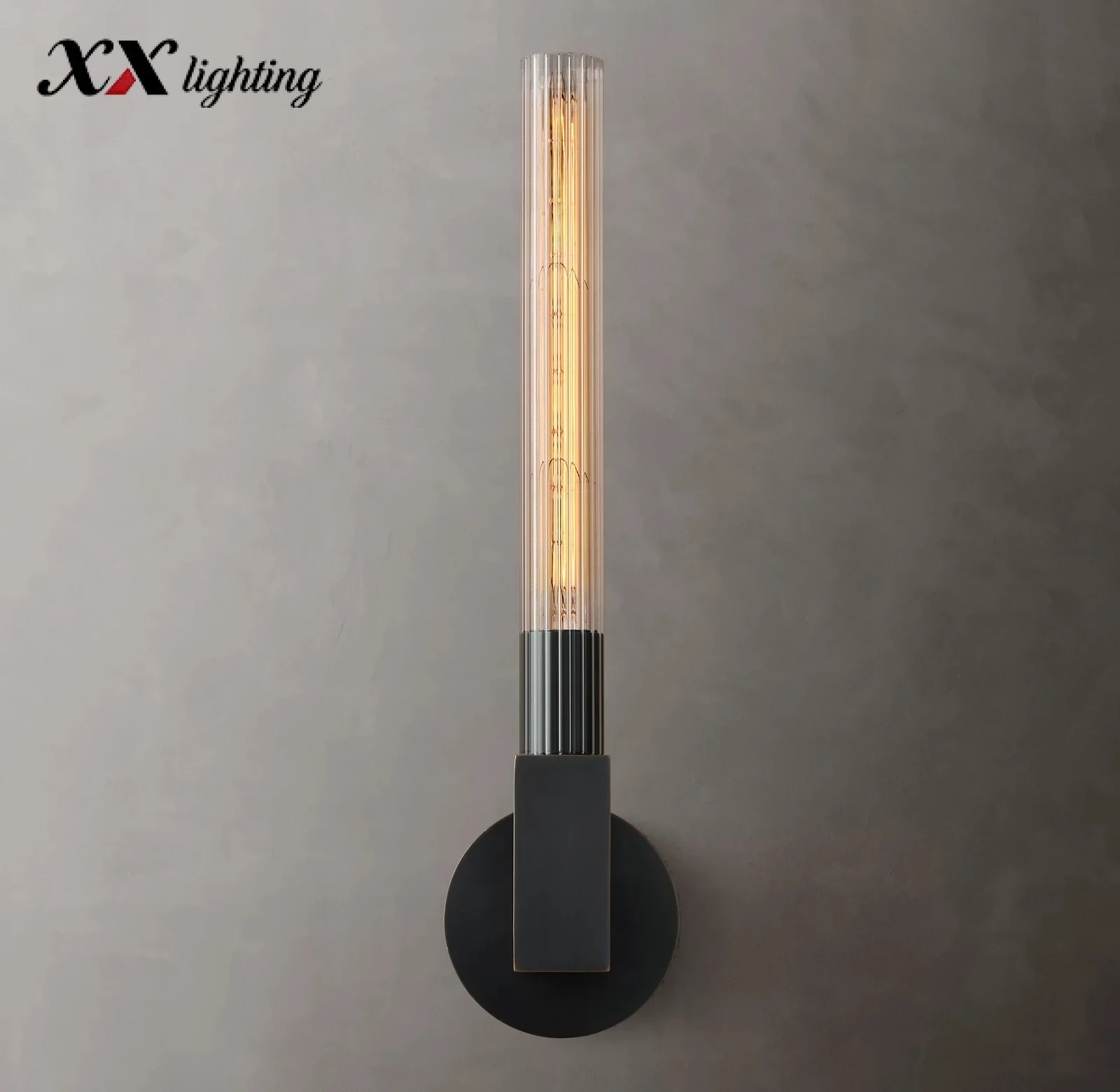 Cannele Sconce - 4½″, Polished Nickel