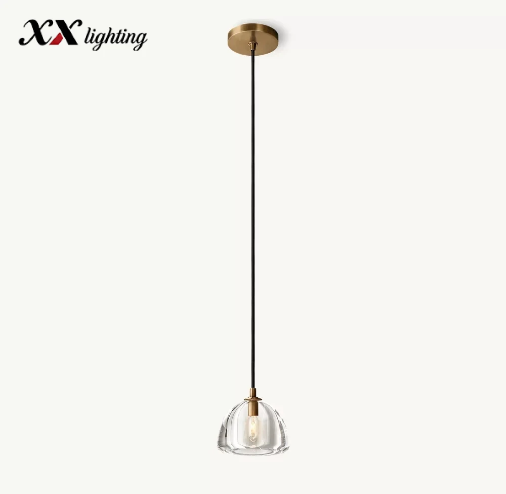 Hemisphere Pendant 7 inch - 7″, Satin Nickel