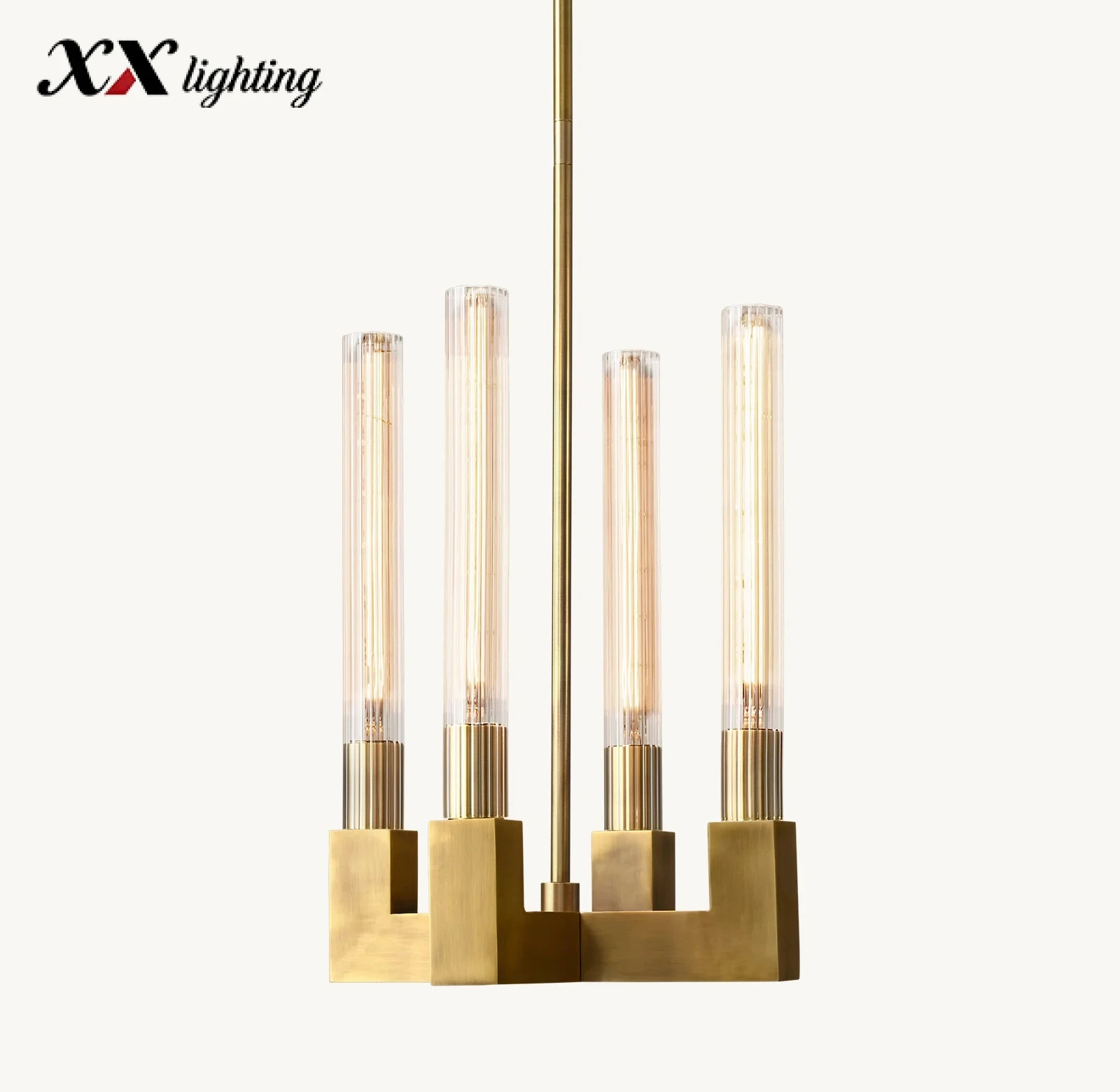 Cannele Pendant Light - 12¼″, Polished Nickel