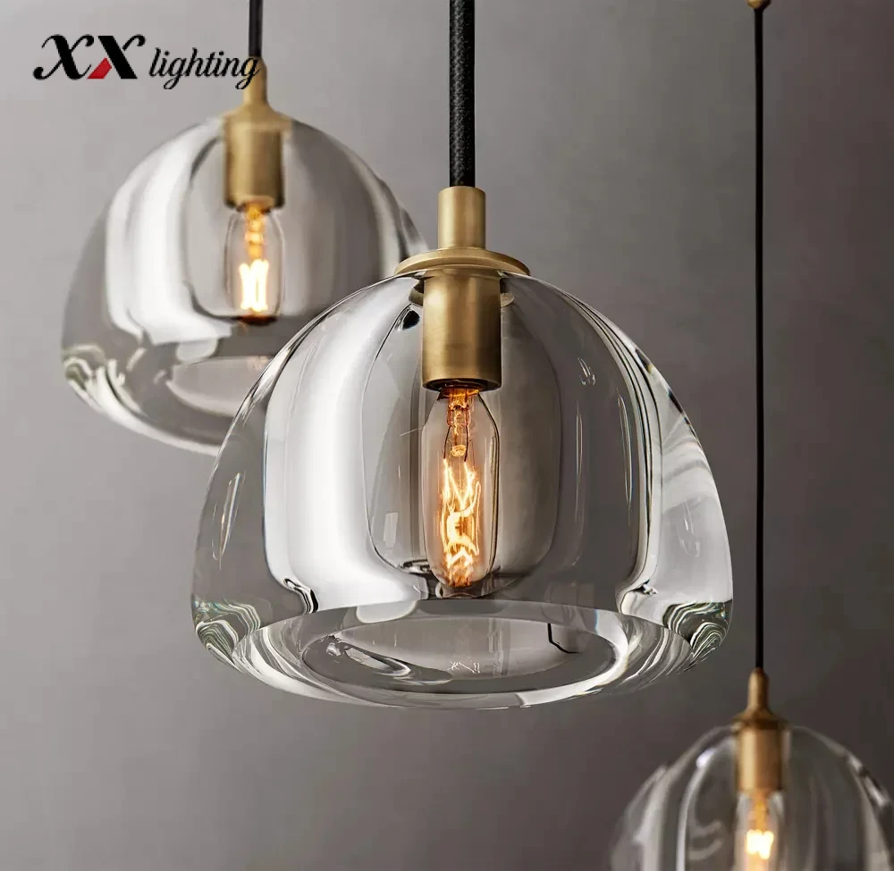 Hemisphere Round Chandelier 36 inch - 36″, Polished Nickel