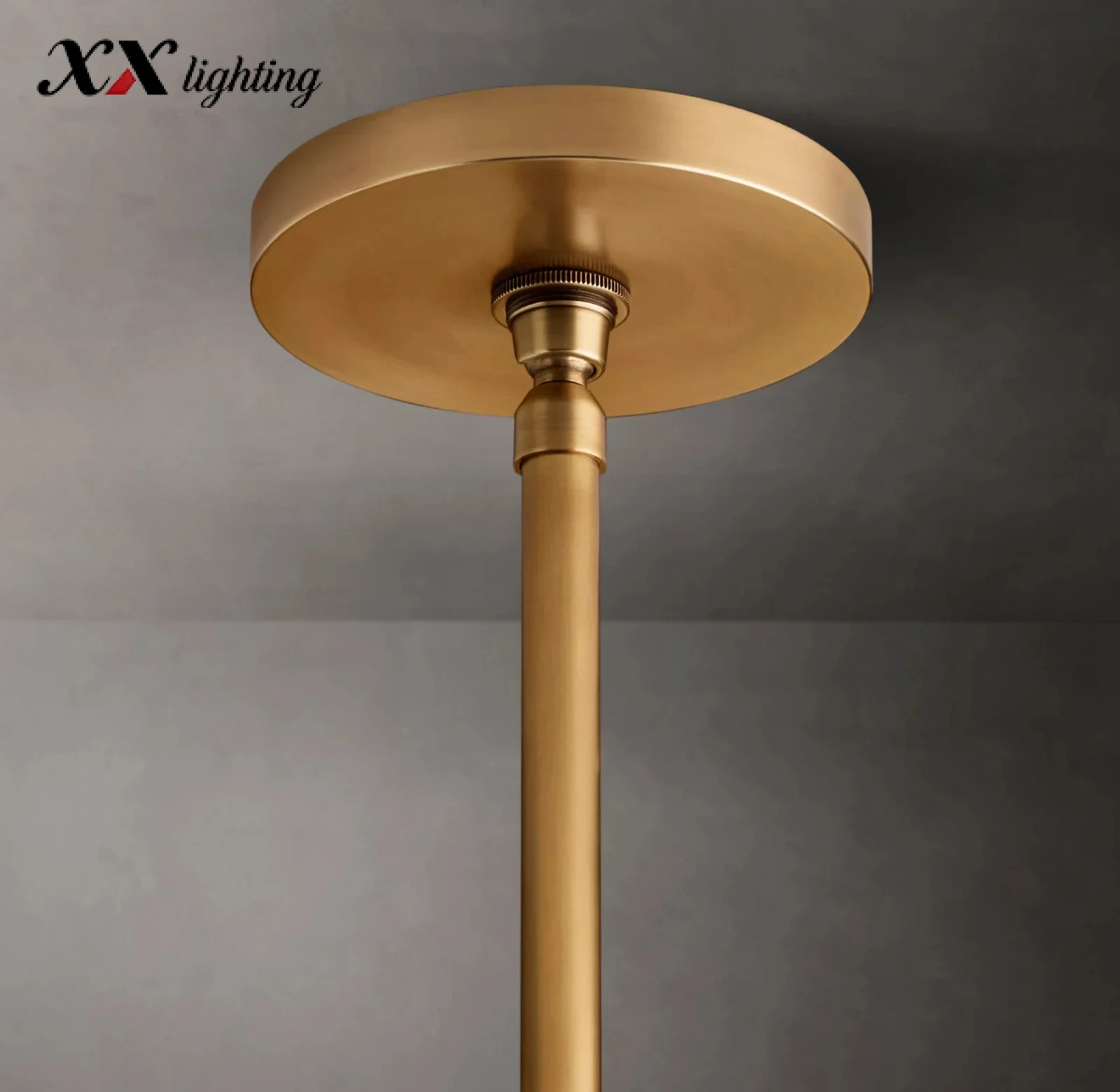Hand-Carved Alabaster Cylinder Pendant Light 9 inch - 9″, Polished Nickel