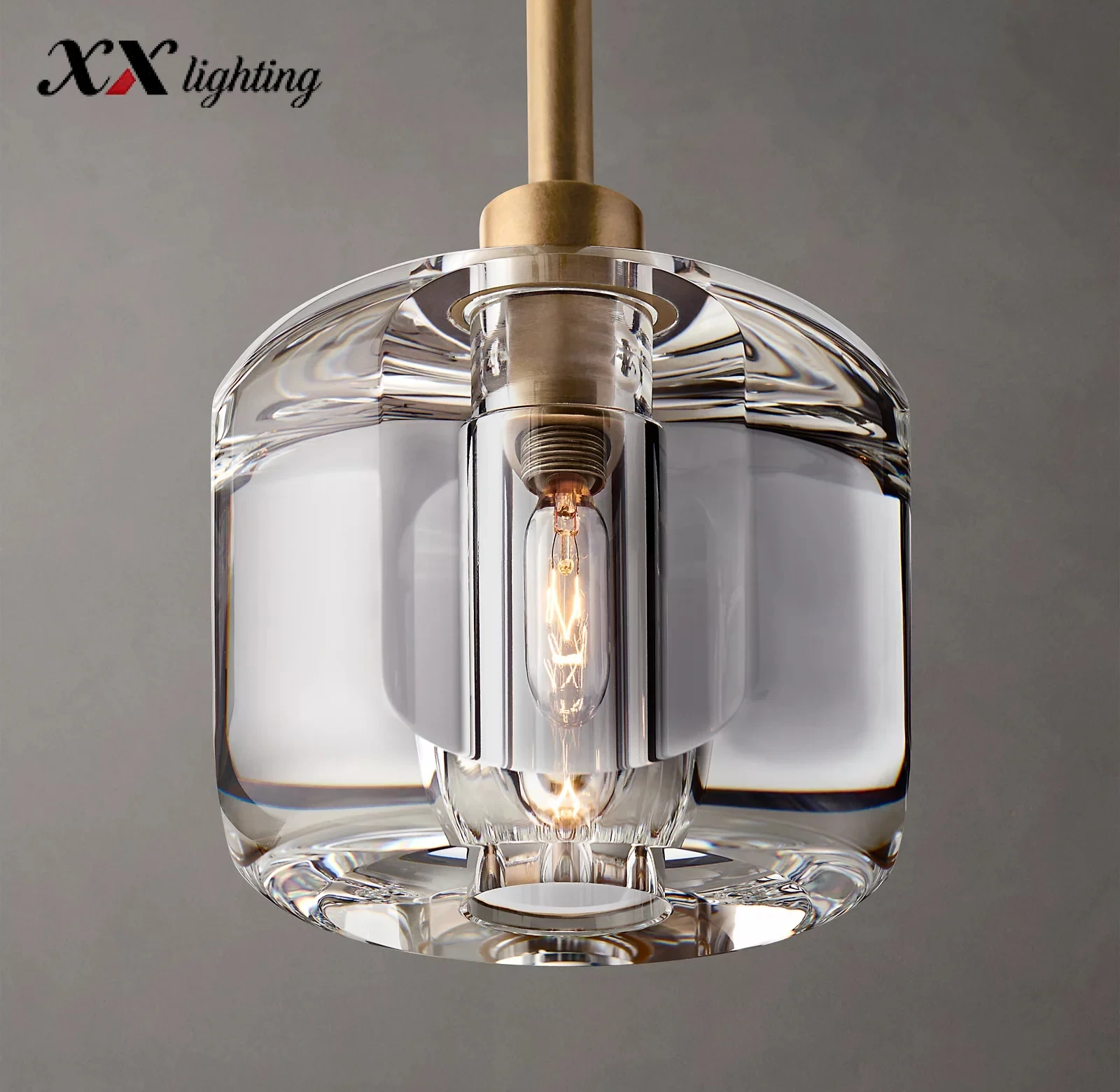 Demaret Pendant 5 inch - 5″, Polished Nickel