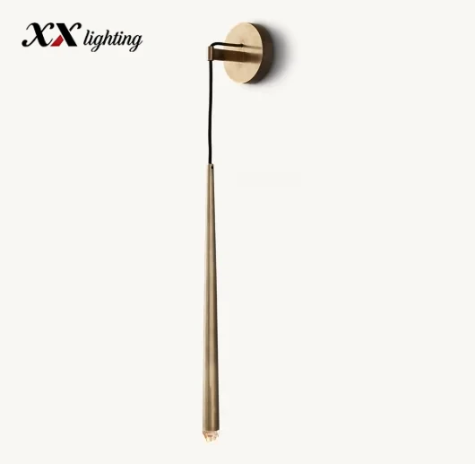 Aquitaine Grand Sconce - 4½″, Polished Nickel