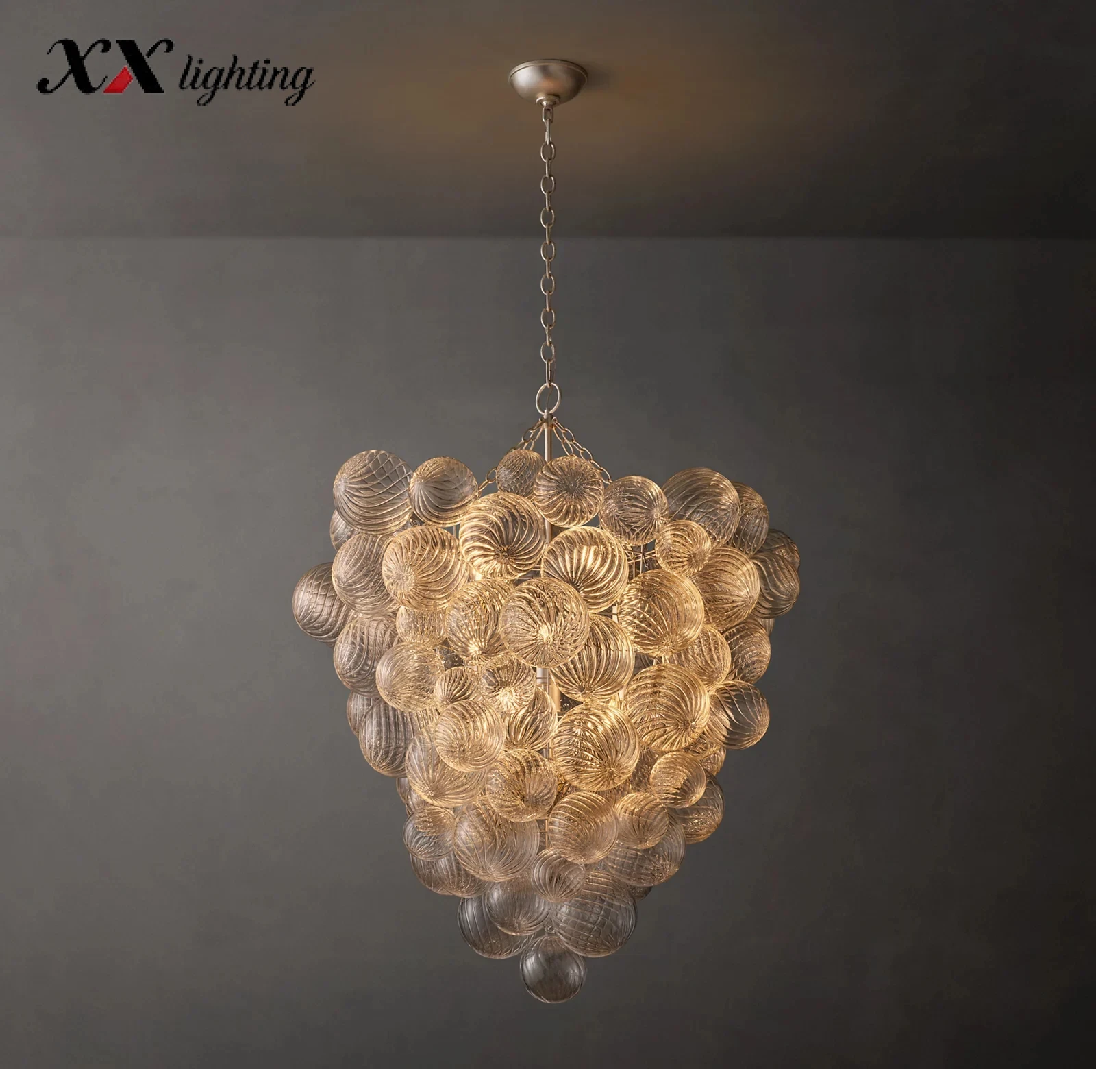 Talia Entry Chandelier - 36½″, Plaster