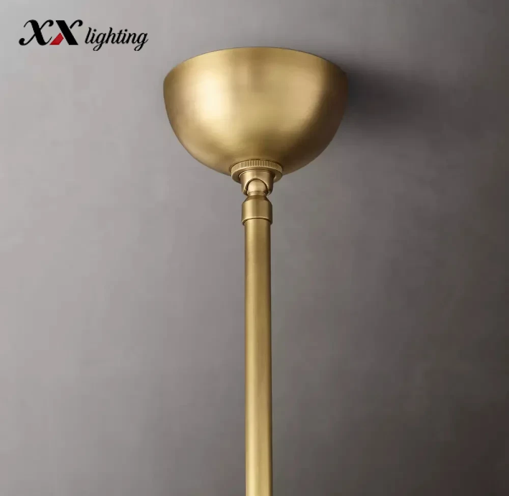 Convessi Round Chandelier 48 inch - 60″, Polished Nickel